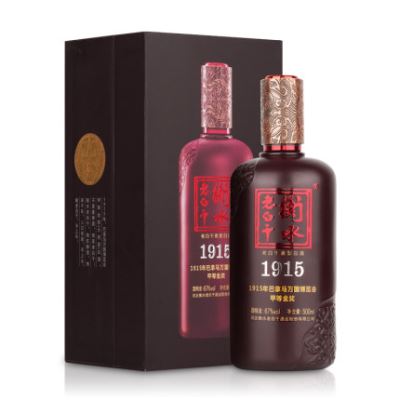 衡水老白干 白酒 1915 67度500ml 礼盒装 高度纯粮白酒